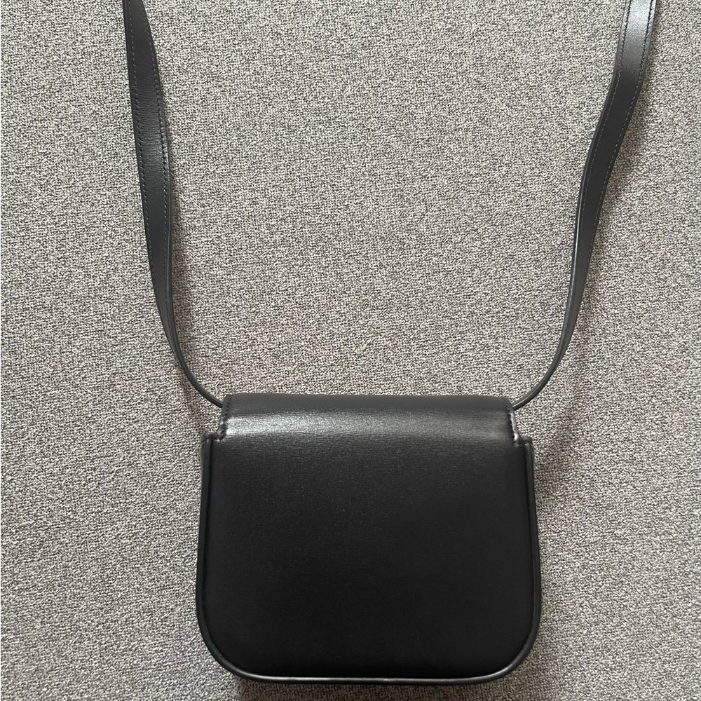 CELINE MINI CLAUDE IN SHINY CALFSKIN - Picture 4 of 5